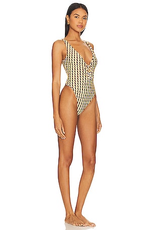 Lovers and Friends Horizon One Piece in Lemon