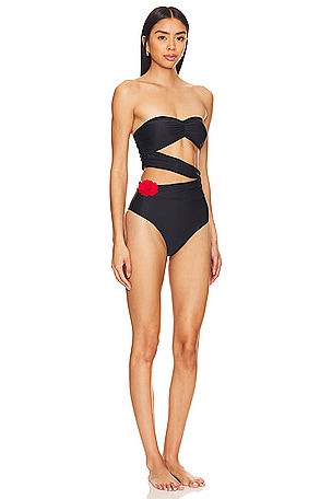 Lovers and Friends Lima Strapless One Piece in Black