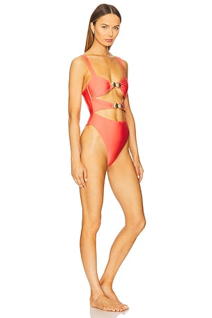 Lovers and Friends Kailani One Piece in Coral