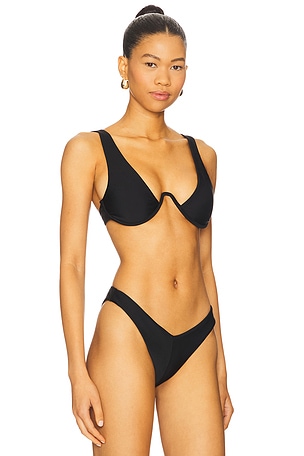 Lovers and Friends Call To Me Top in Black