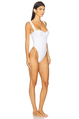 Lovers and Friends Taleen One Piece in White