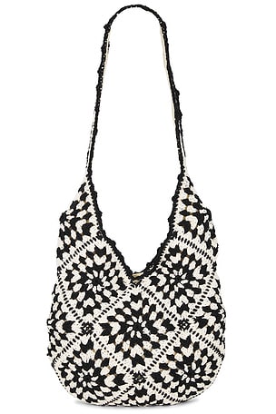 Lovers and Friends Sabba Handbag in Black & White