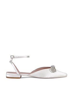 Lovers and Friends Marja Flat in White