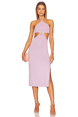 Fiora Halter Midi Dress LPA