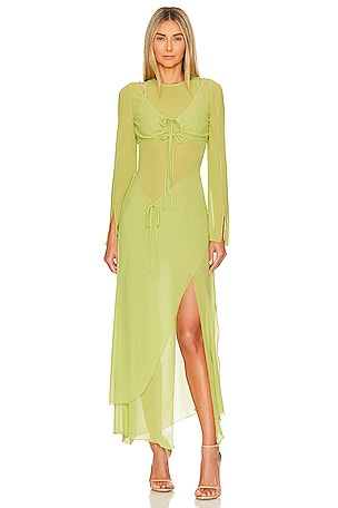 Nadine Twofer Layered Maxi Dress Set LPA