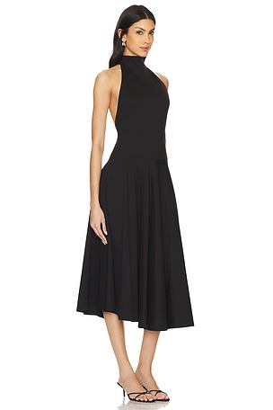 LPA Kara Halter Dress in Black
