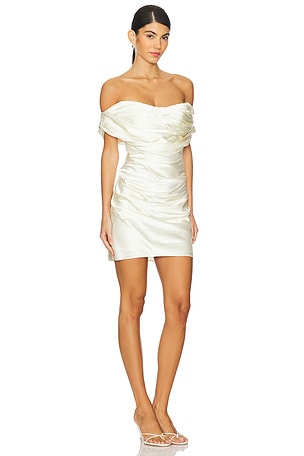 LPA Leia Mini Dress in Ivory