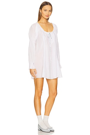 LPA Milena Mini Nightgown Dress in Ivory