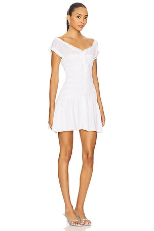 LPA Emmy Mini Dress in White