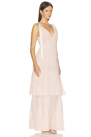 LPA Marisel Maxi Dress in Pink