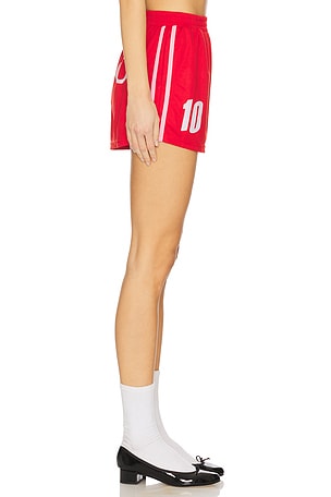 LPA Halsey Short in Red