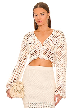 Lanita Crochet Micro Cardigan LPA