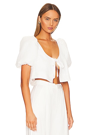 LPA Rita Top in White