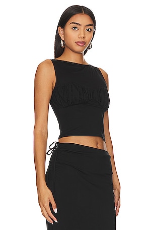 LPA Lorenza Top in Black