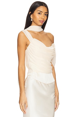 LPA Adara Corset Top in Ivory