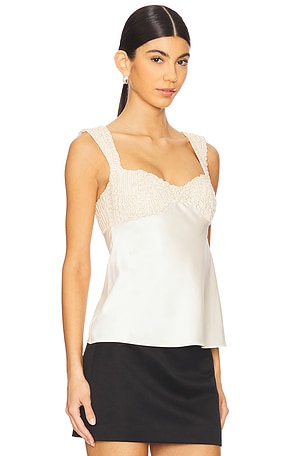 LPA Lpa callie top en color ivory talla XXS en Ivory - Ivory