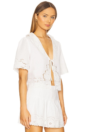 LPA Clara Blouse in Ivory