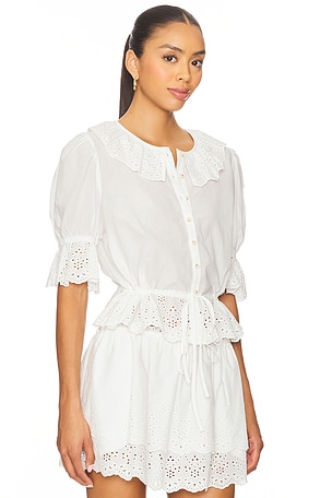 LPA Jen Blouse in White