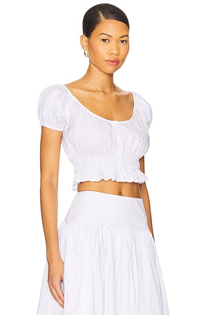 LPA Brigette Top in White