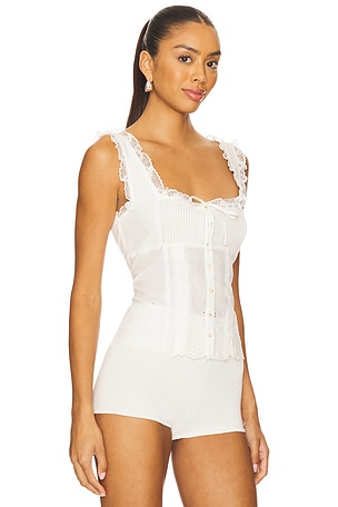 LPA Janelle Top in White