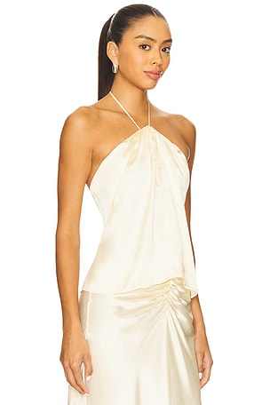 LPA Elinor Halter Top in Yellow