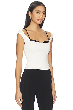 LPA Kenley Top in Black,White