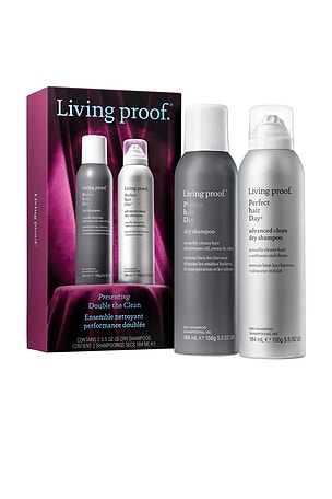 Presenting Double The Clean Dry Shampoo Duo Living Proof