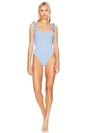 La Reveche Assuan One Piece in White | REVOLVE