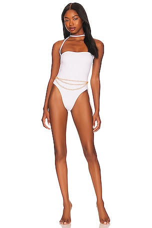 Hunza G Zadie One-Shoulder Bikini Set
