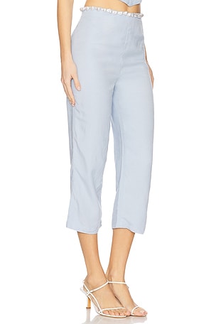 La Porte Jane Pearl Capri in Baby Blue