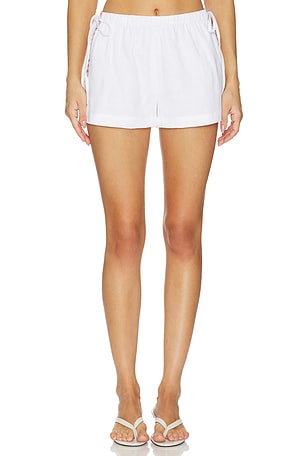 Lisa Says Gah Abigail Short in Ivory