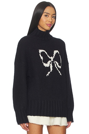 Lisa Says Gah Cece Turtleneck in Black