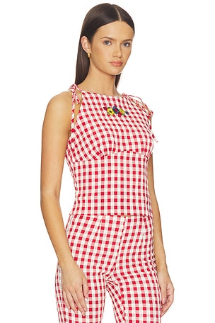 Lisa Says Gah Lucy Top in Red