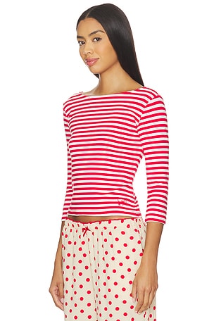 Lisa Says Gah Nia Top en Rouge