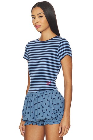 Lisa Says Gah T-SHIRT JUDE en Bleu