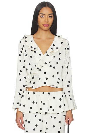 Ricki Wrap Top Lisa Says Gah