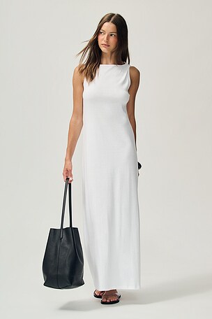 Nando Boatneck Maxi Dress LESET