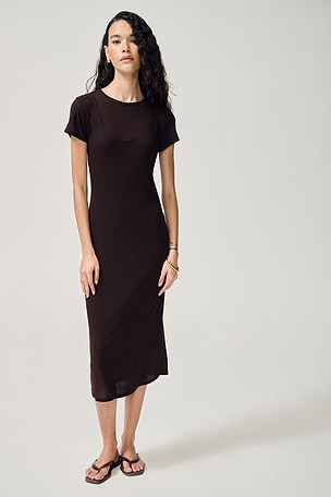 Rozzi Double Layer Tee Dress LESET