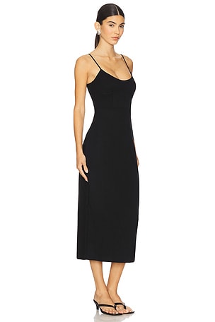 LESET Rio Corset Dress in Black