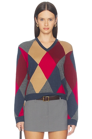 James Argyle Classic V Neck Pullover LESET