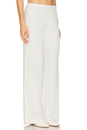 LESET Boxer Pant in Light Grey. Size XS. Also