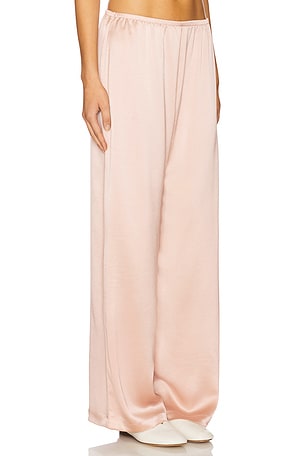 LESET Barb Wide Leg Pant in Pink