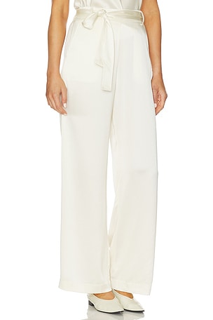 LESET Barb Tailored Pant in Cream