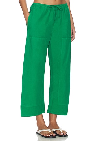 LESET Kyoto Carpenter Pant in Green