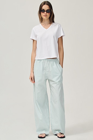 Yoshi Stripe Wide Leg Pant LESET