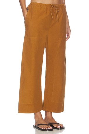 LESET Kyoto Carpenter Pant in Brown