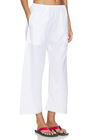 Leset pantalón corto de encaje yoko en color blanco