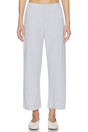 Pointelle Crop Wide Leg Pant LESET