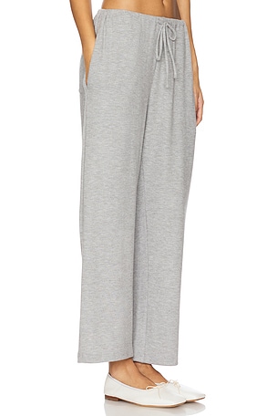 LESET Lauren Crop Pant in Light Grey