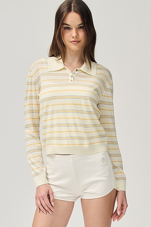 James Stripe Polo LESET
